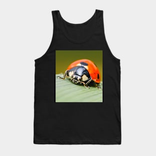 Ladybug Macro Photograph Tank Top